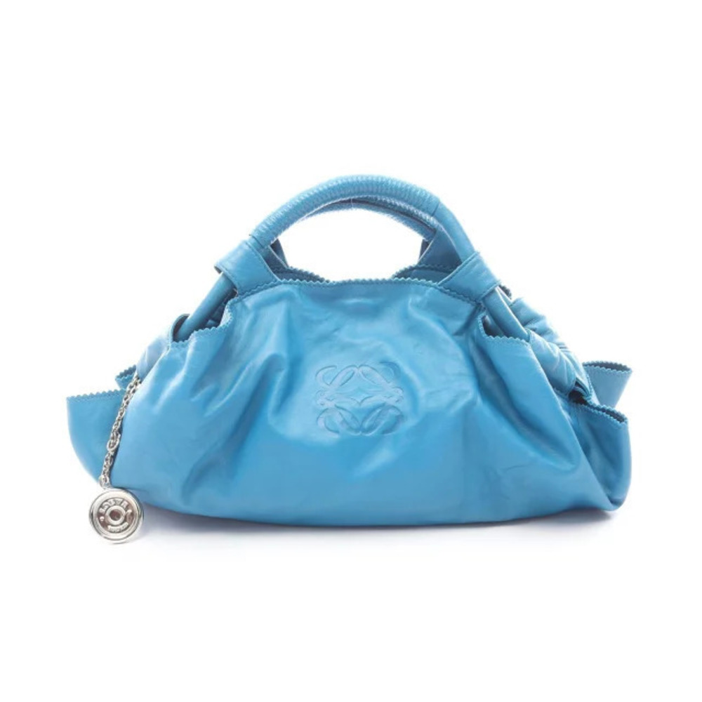 Loewe Nappa Aire Handbag Leather Blue